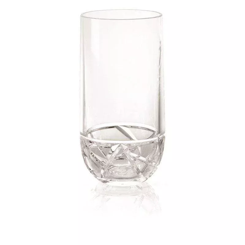 Mosaic 18oz Acrylic Clear Tumbler