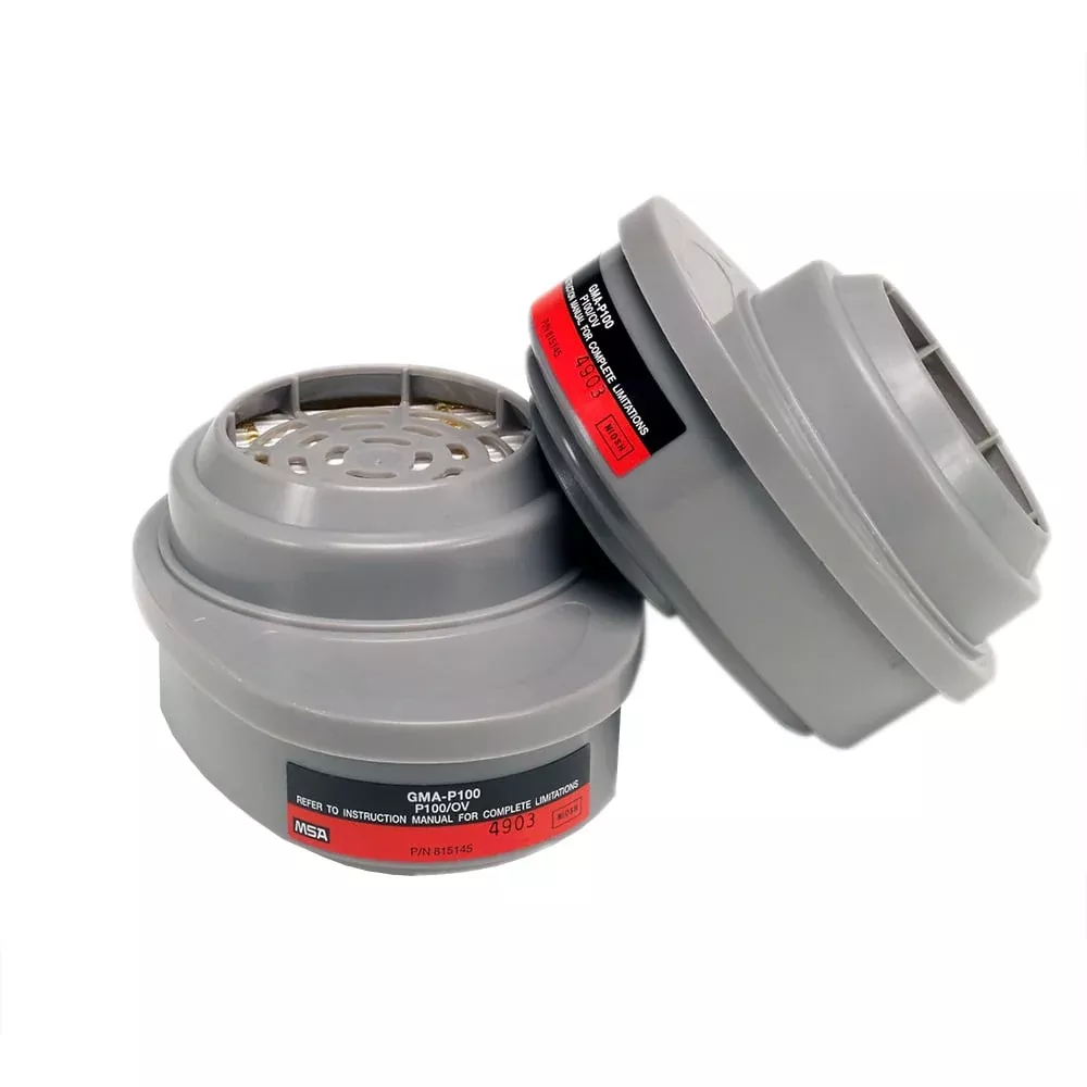 MSA 815362 OV GMA-P100 Advantage Respirator Cartridge, 1 pair
