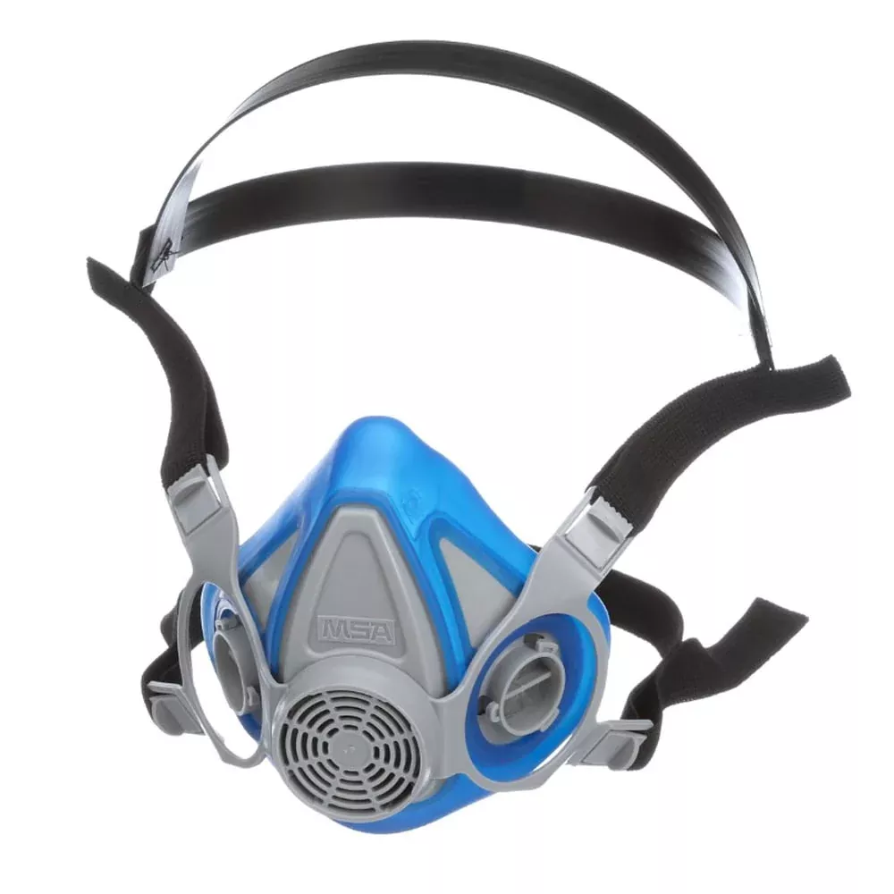 MSA Advantage 200 LS Half-Mask Respirator with 2-Piece Neckstrap