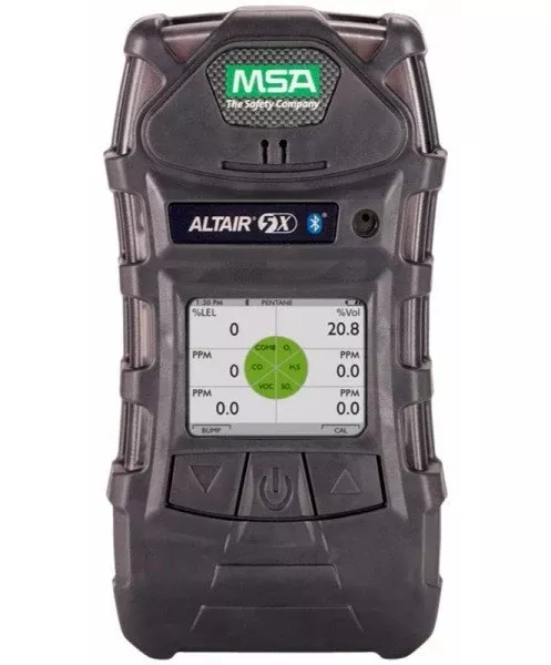 MSA ALTAIR 5X 10165445 Multigas Color Display and Bluetooth PID Detector