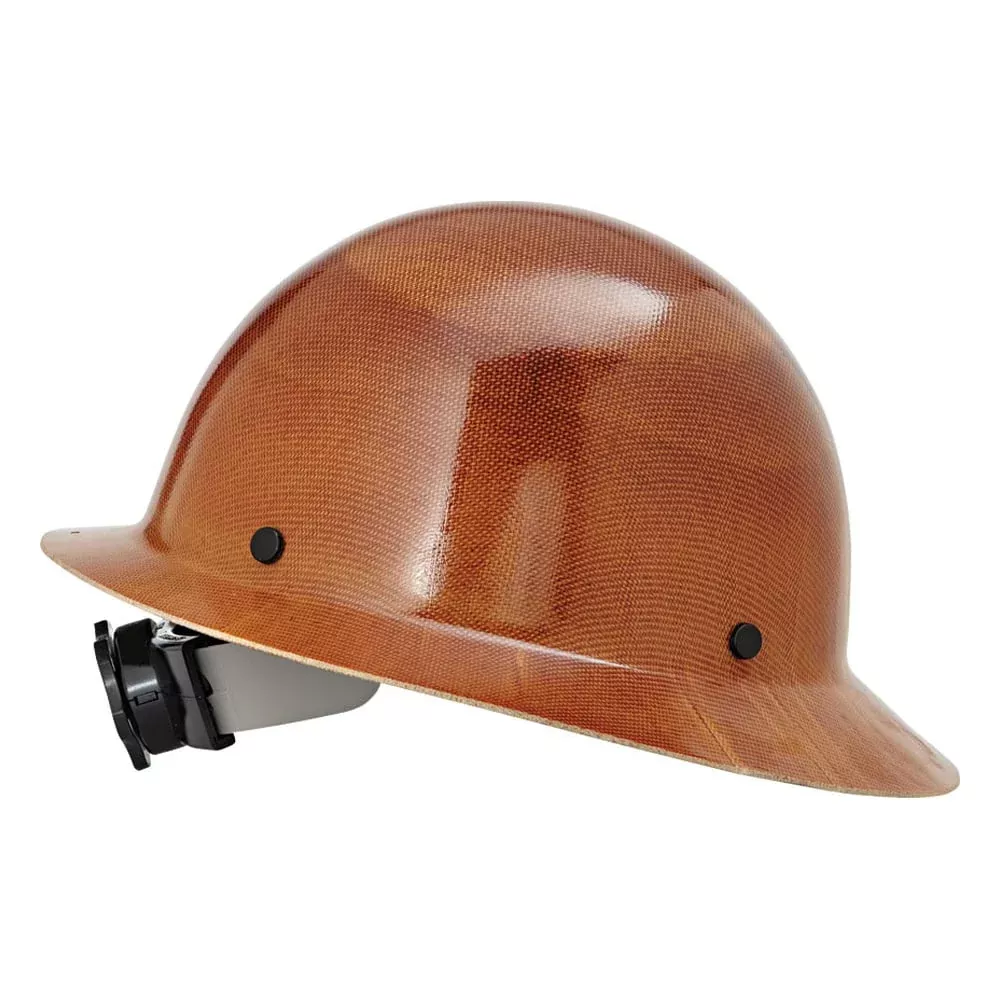 MSA Skullgard Full Brim Hard Hat, Natural Tan