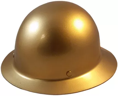 MSA Skullgard Full Brim Hard Hat with STAZ ON Suspension - Gold