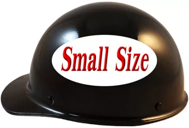 MSA Skullgard (SMALL SIZE) Cap Style Hard Hats with Ratchet Suspension - Black