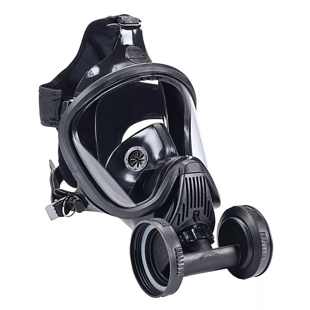 MSA Ultra Elite Full-Face Respirator with Twin Cartridge Adapter