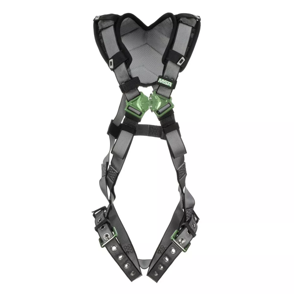 MSA V-FIT™ Harness with Tongue Buckle Leg Straps +Back D-Ring