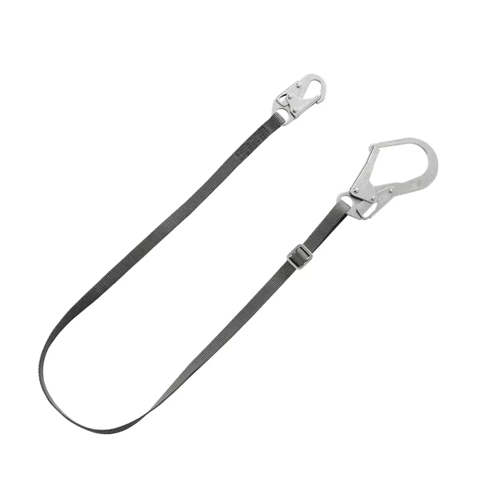 MSA V-SERIES™ Adjustable Single Leg Restraint Lanyard With Large Hook