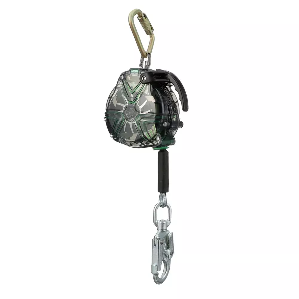 MSA V-TEC™ 20′ Standard SRL with Stainless Steel Cable