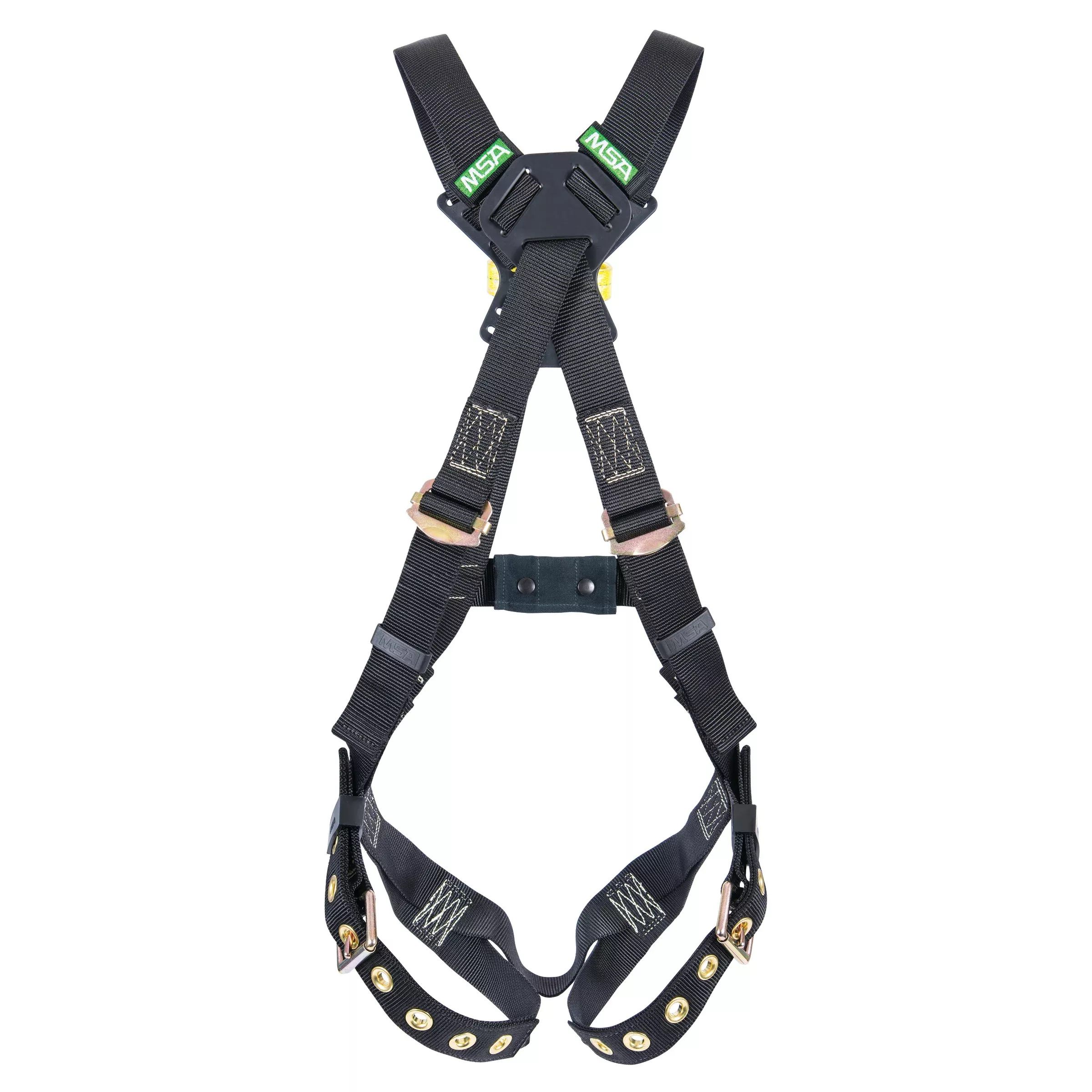 MSA Workman Arc Flash Crossover Harness w/Back Web Loop – Tongue Buckle leg straps – X-Large (XLG) – 10152672