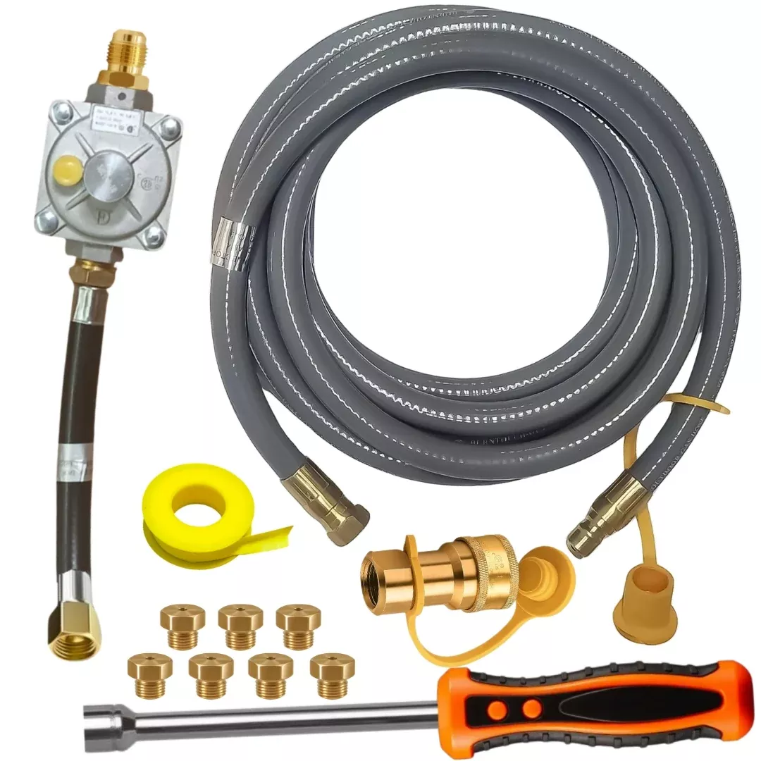 Natural Gas Conversion Kit for Royal Gourmet 6 Burner With Sear & SideBurner Models SG6002R SG6002RC