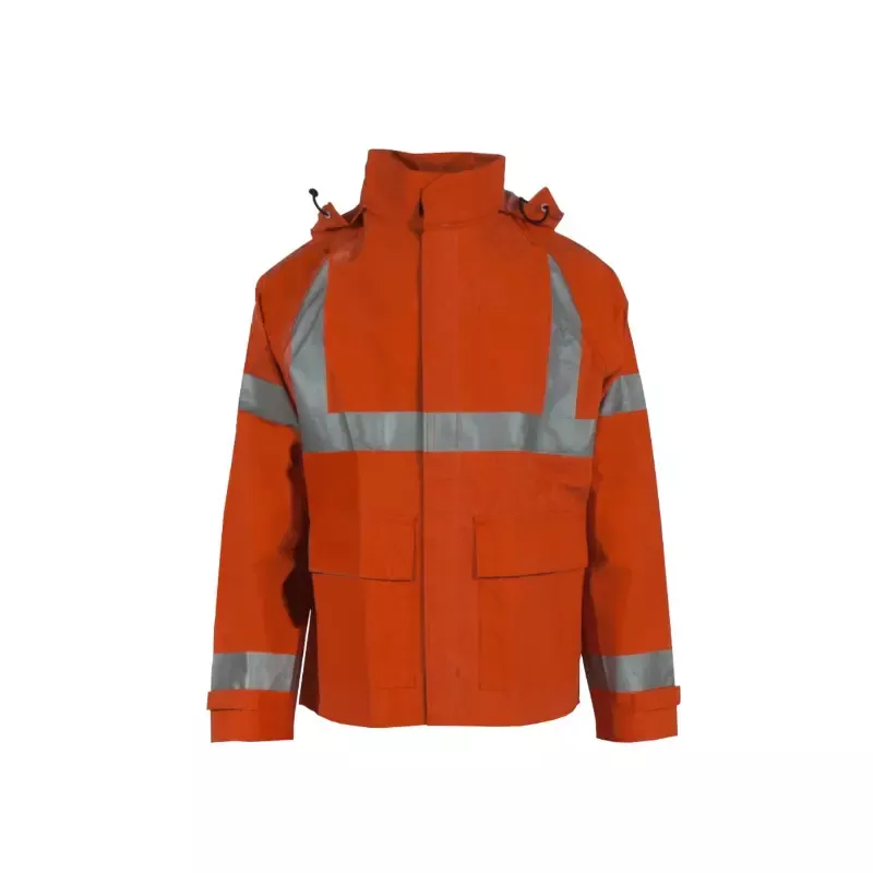 Neese High Visibility Jacket with Tuck Away Hood – Arc Flash Rated – 207AJ