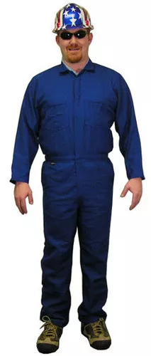 Nomex IIIA Coverall (4.5 Oz.) Royal Blue Color ~ Size 4X