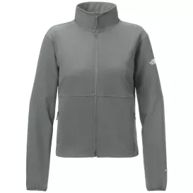 The North Face NF0A8ENP Ladies Edge Stretch Soft Shell Jacket - Smoked Pearl Gray