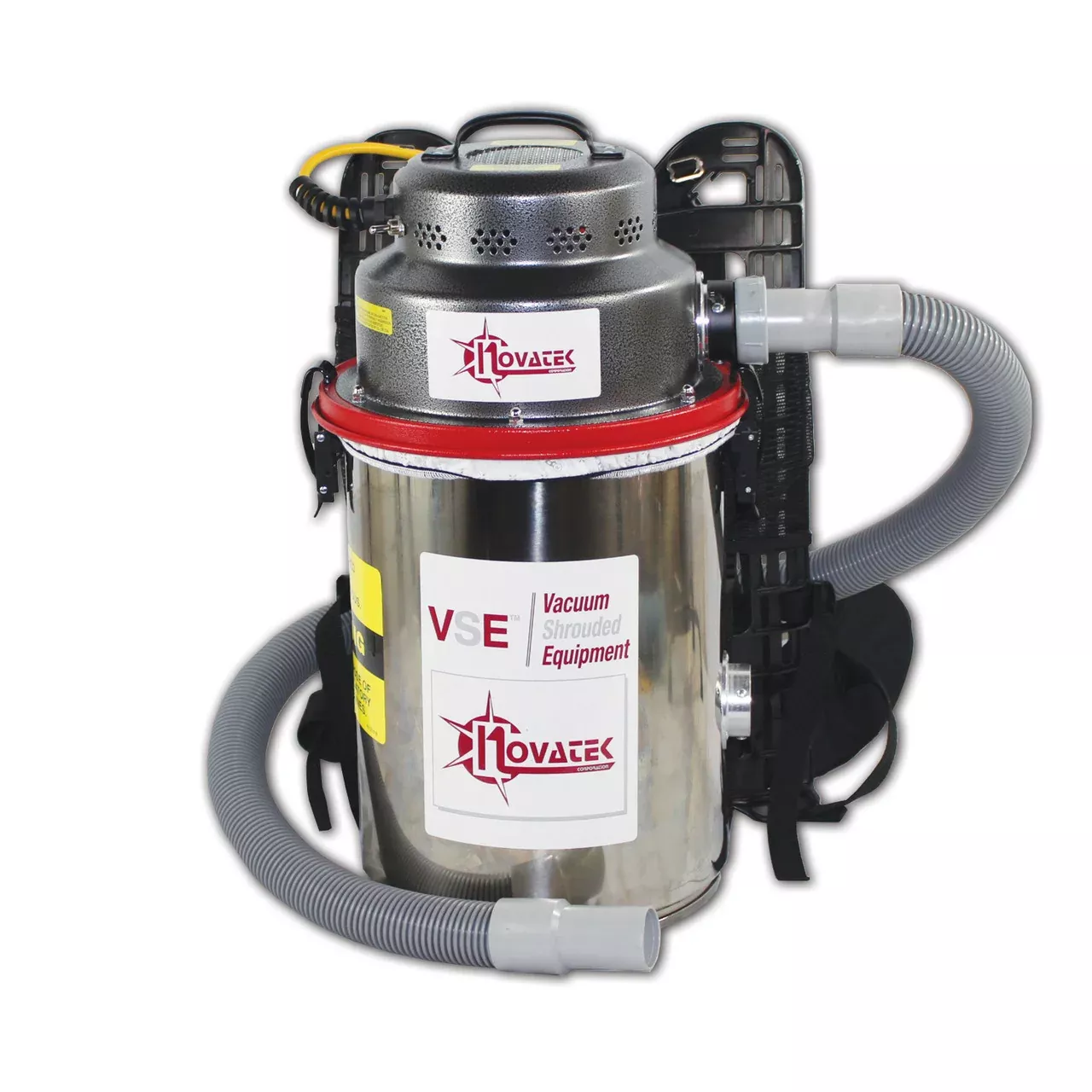 Novatek 3.3 Gallon Dry Backpack HEPA Vacuum - VA03EBK