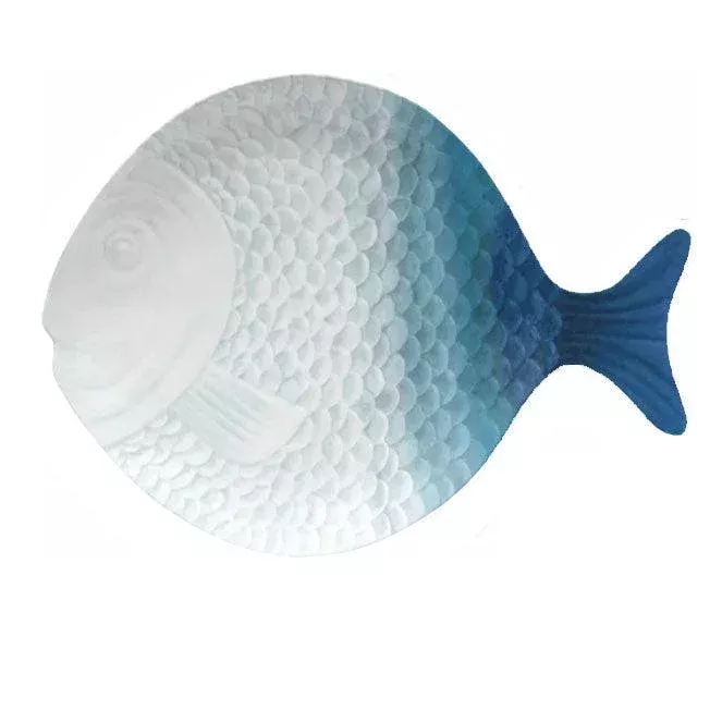Oceanic Ombre Fish Shaped Platter