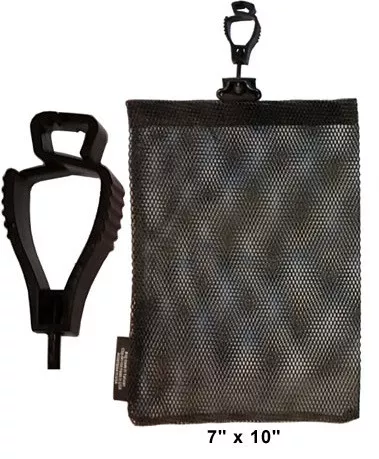 Open Mesh Glove Guard End 7 inch x 10 inch Black