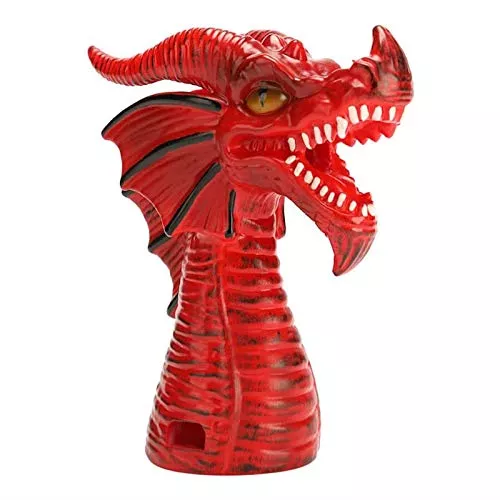 Original Steam Release Accessory for Instant Pot Pressure Cooker, Fire-Breathing Dragon Steam Diverter Tool, Cabinets Savior - All Size of Duo/Smart/Ultra Model (Red)