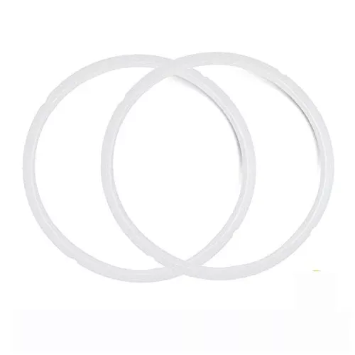 Pack of 2 Silicone Sealing Rings Compatible With Instant Pot 5 & 6 Quart