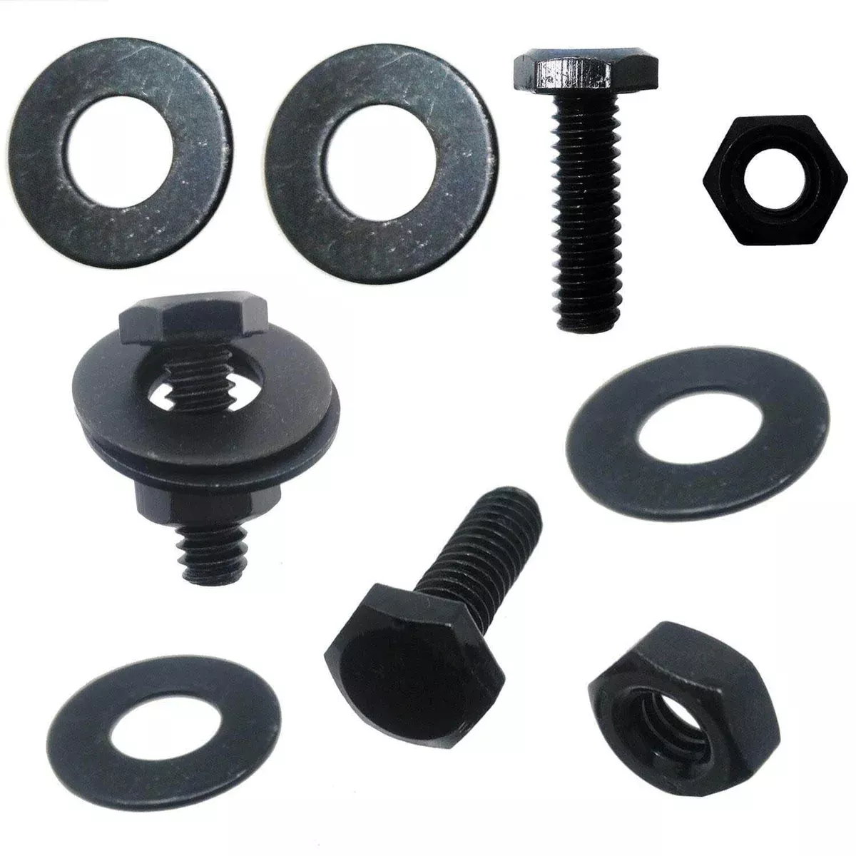 Pellet Grill Chimney Pipe Black Hardware Kit 3 Pack