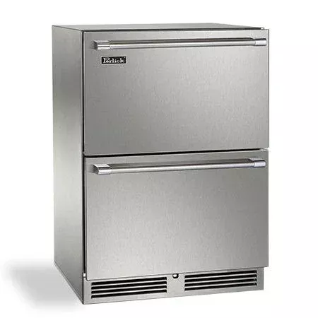 Perlick 24″ 2 drawer with Lock HP24RO-4-5DL