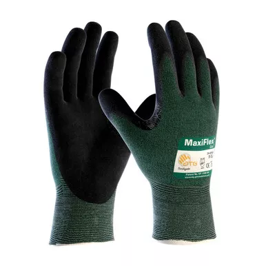 PIP Case of 72 Pair A2 Cut Level ATG MaxiFlex Safety Gloves 34-8743