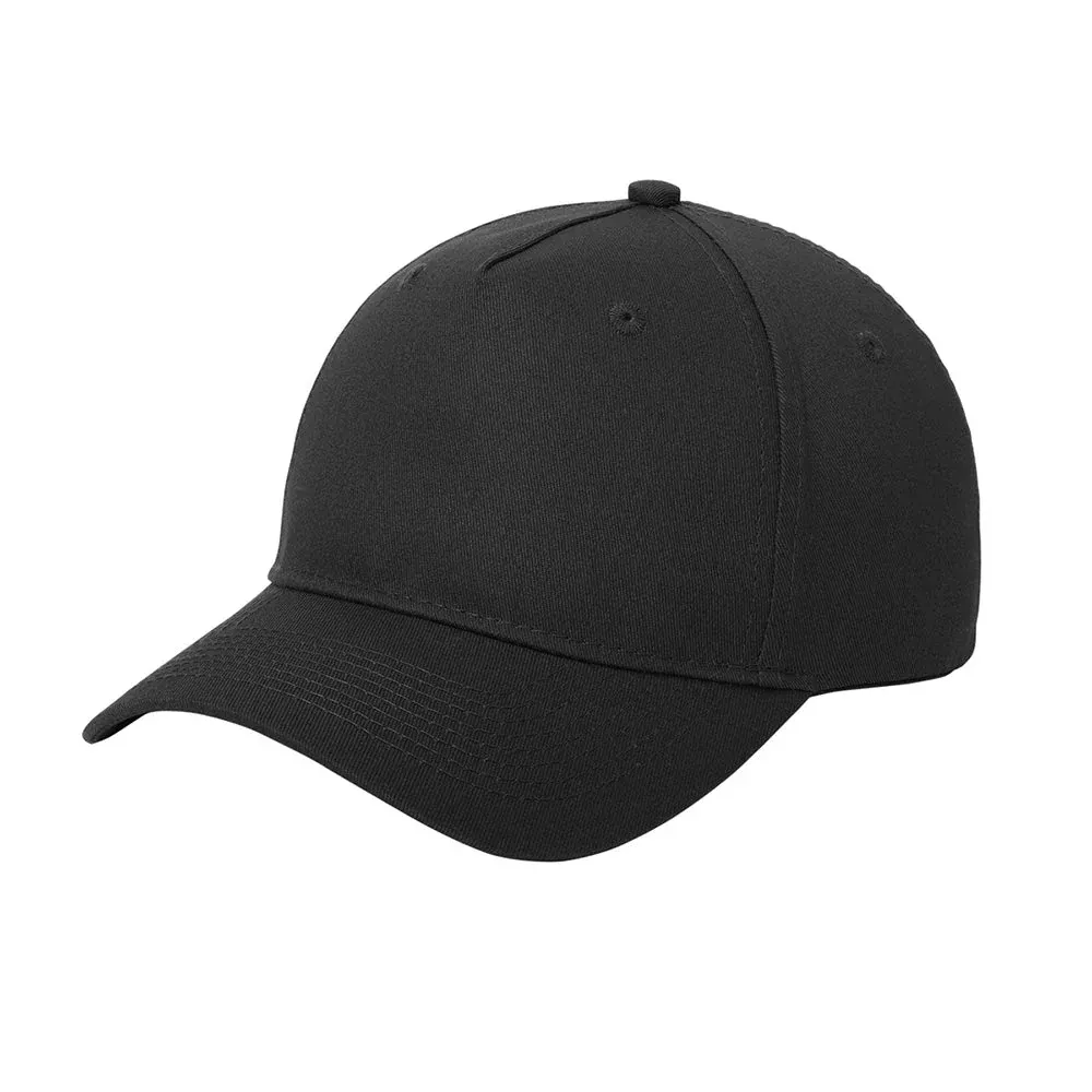 Port & Company CP86 Structured Five-Panel Twill Hook and Loop Cap