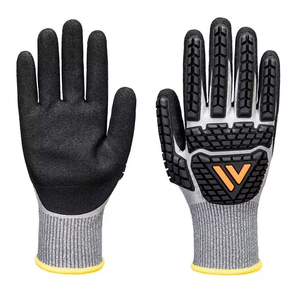 Portwest AP54 Waterproof A6 Cut Nitrile Foam Impact Gloves