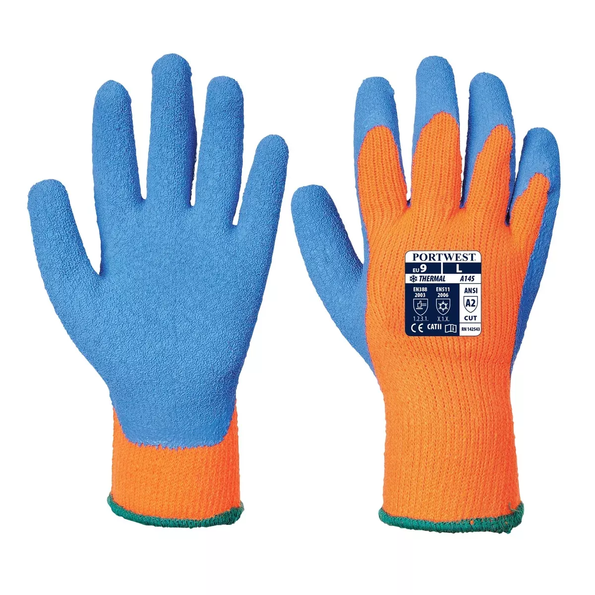 PORTWEST Cold Weather Grip Gloves – ANSI Cut Level 2 – A145