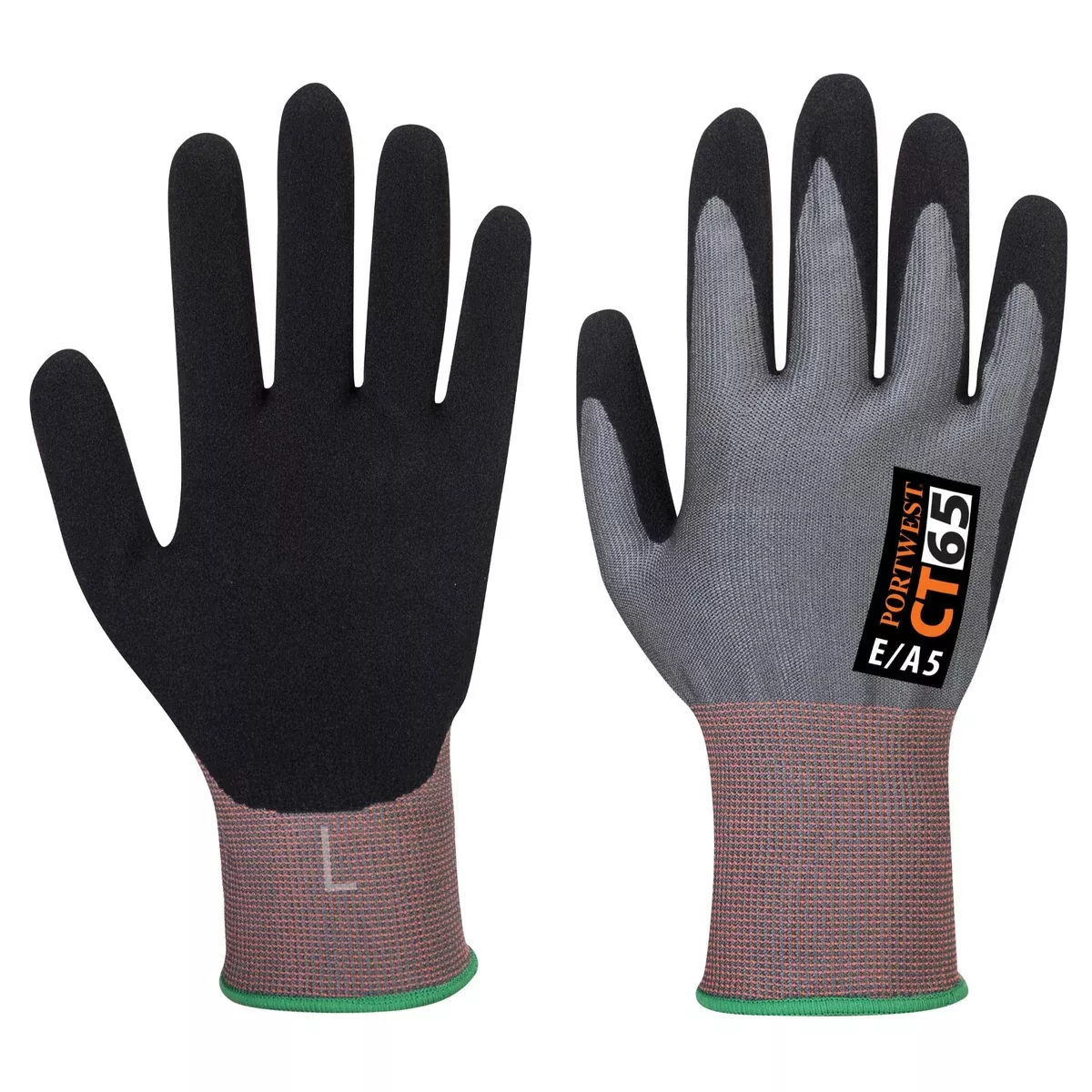 PORTWEST CT VHR Nitrile Foam Gloves – ANSI Cut Level A5 – CT65