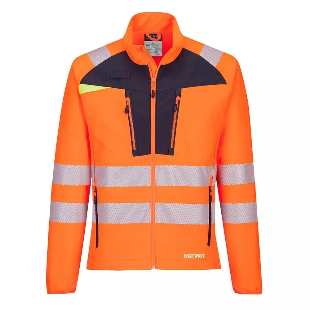 Portwest DX4 Class 2 Lightweight Stretch Jacket with Segmented Tapes