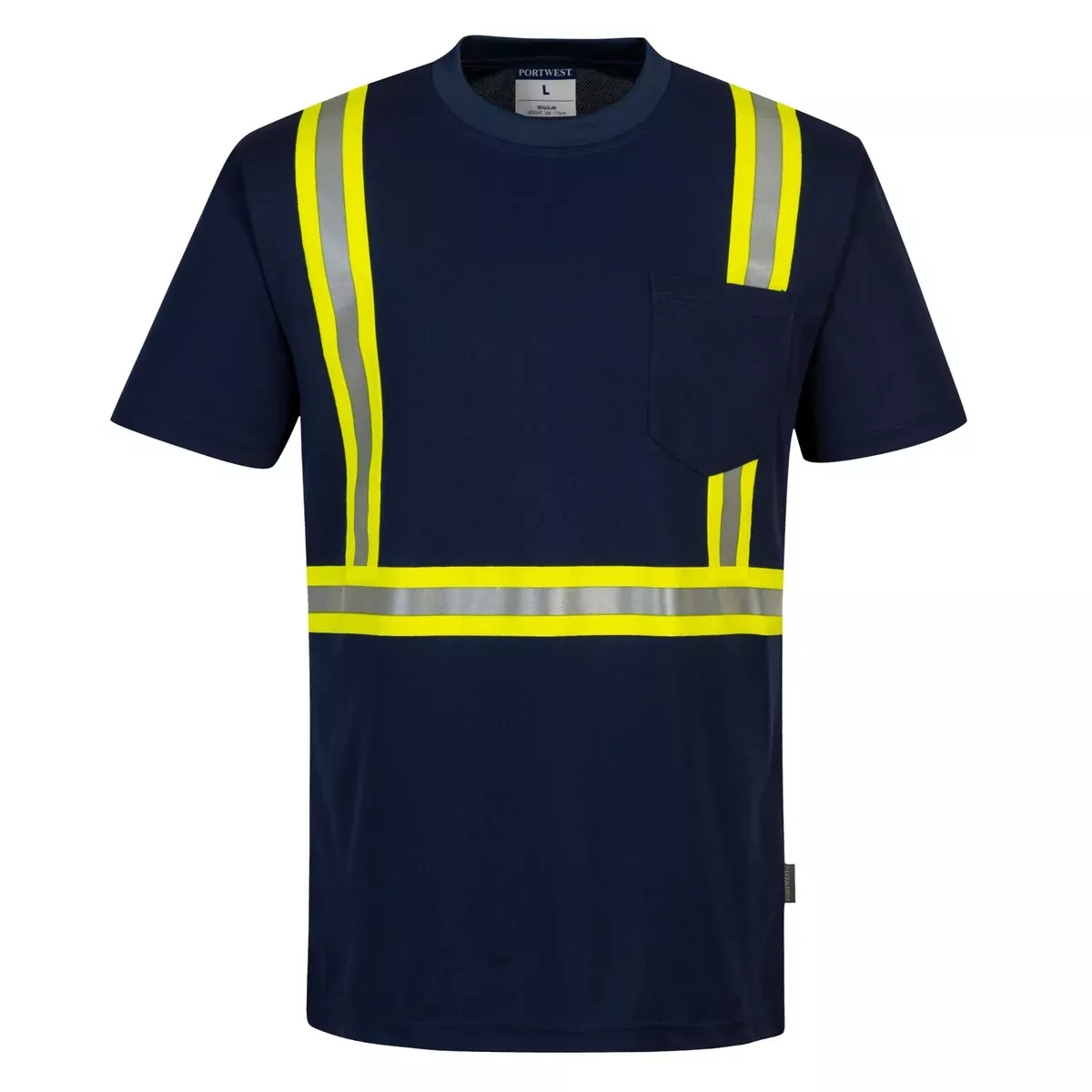 PORTWEST Enhanced Visibility T-Shirt – Moisture Wicking – F131