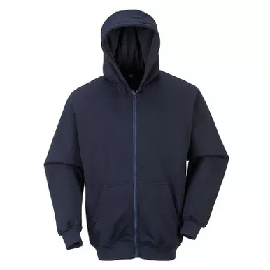 PortWest FR Zipper Front Hooded Sweatshirt UFR81