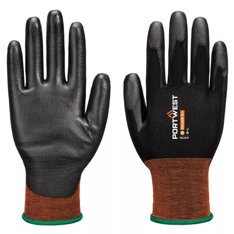 Portwest Heat and Abrasion Resistant Grip Gloves – Black – A376