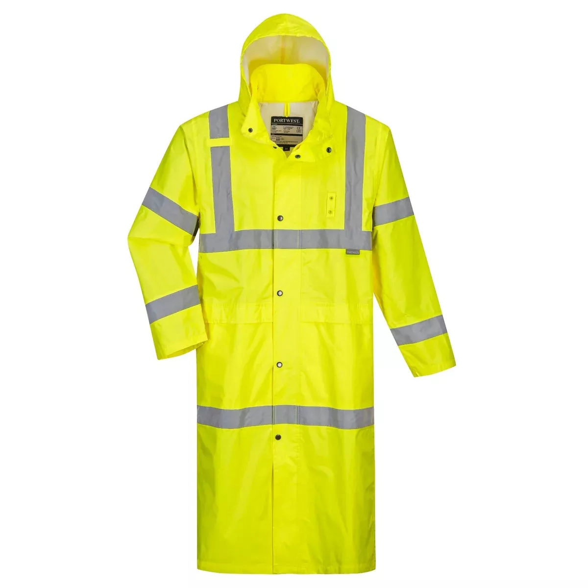 PORTWEST Hi Vis Rain Coat - ANSI Class 3 - UH445