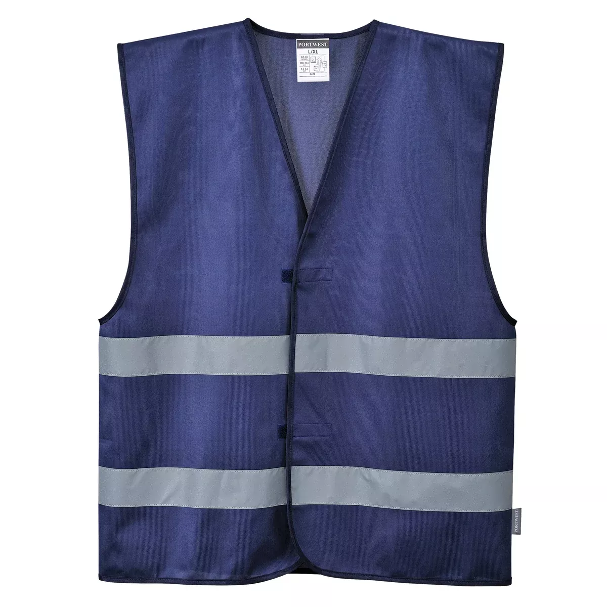 PORTWEST Reflective Iona Solid Color Safety Vest - F474