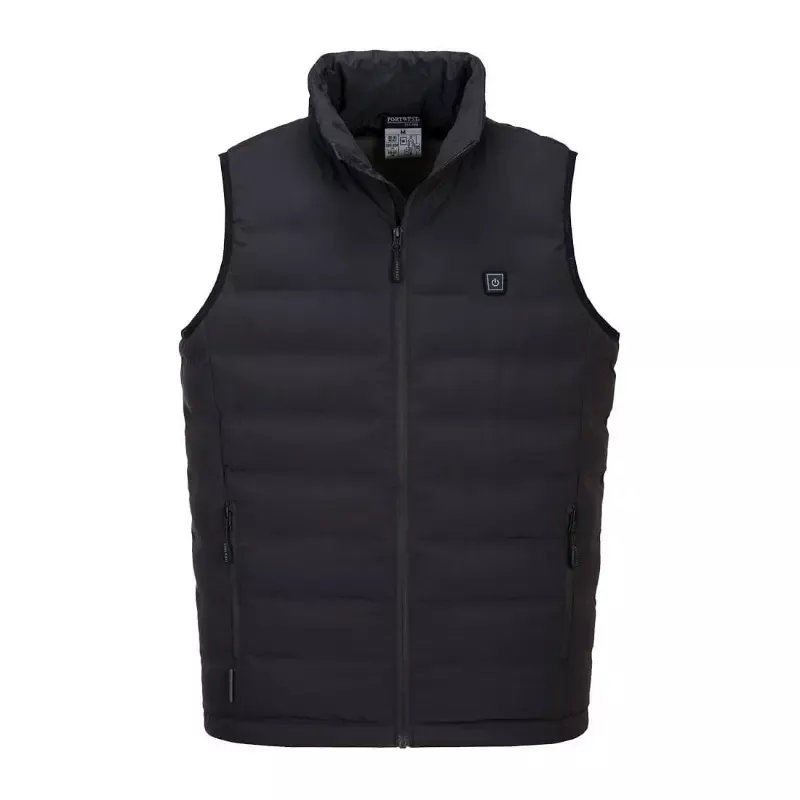 Portwest Ultrasonic Heated Tunnel Bodywarmer -Black - S558