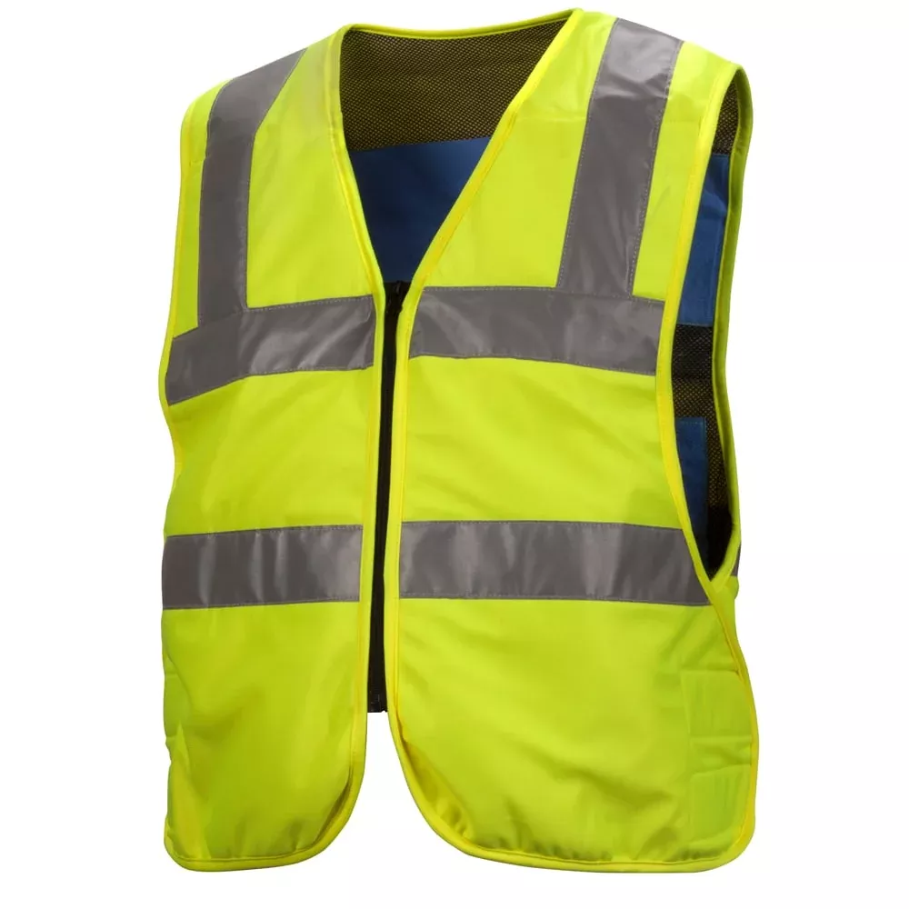 Pyramex CV200 Hi Vis Lime Cooling Vest with Evaporative PVA Panels