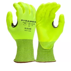 Pyramex GL619C Dipped Micro-Foam Nitrile Work Gloves