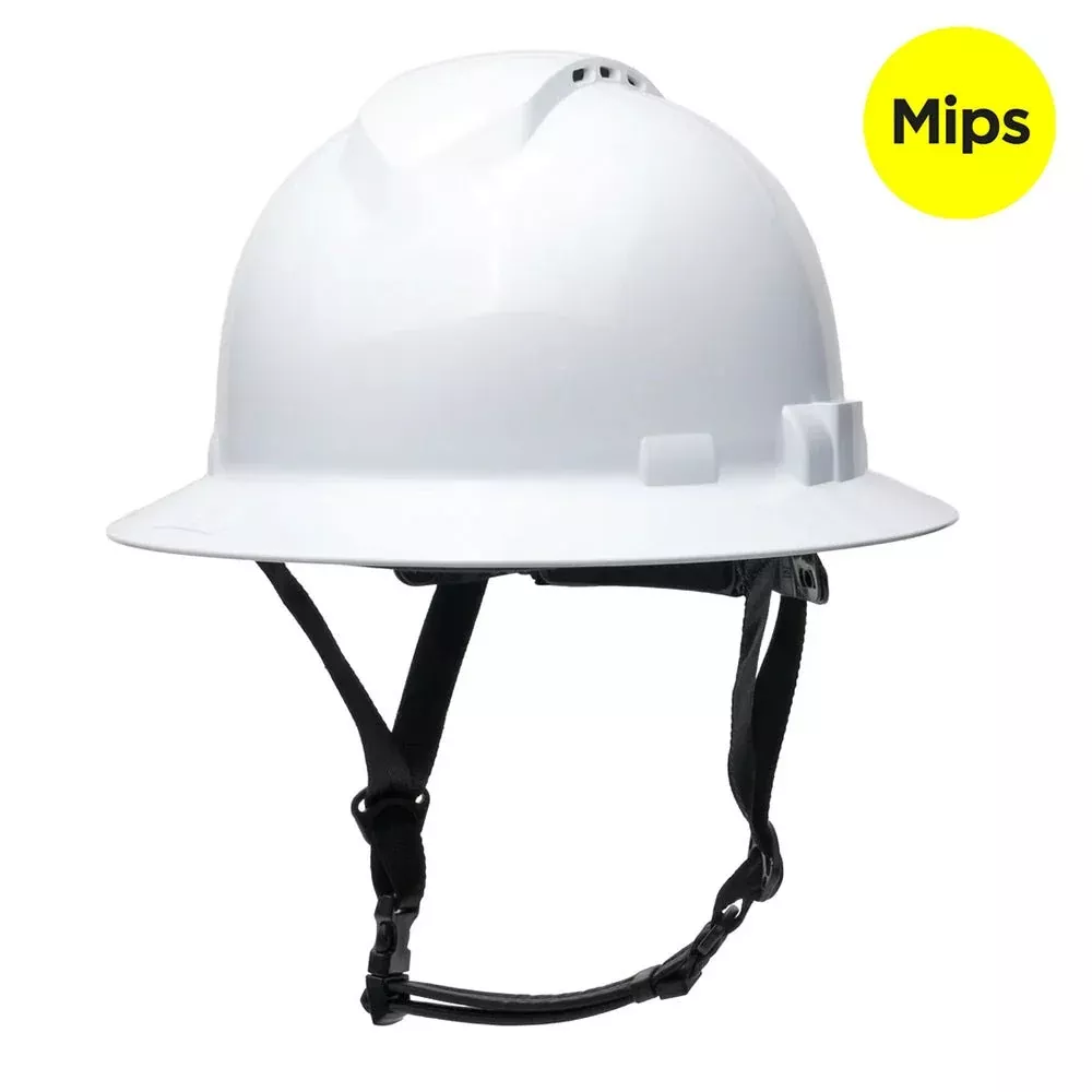 Pyramex Ridgeline T2 Type II Vented Full Brim Hard Hat with Mips