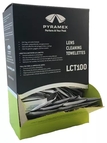 Pyramex Safety Glasses Lens Cleaning Towelettes