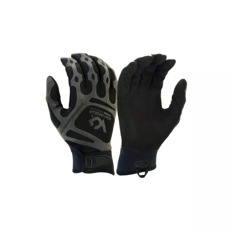 Pyramex Venturegear Compression Fit Training Gloves – Black – VGTG10