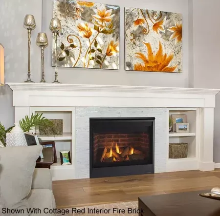 Quartz 36-Inch Direct Vent Fireplace by Majestic