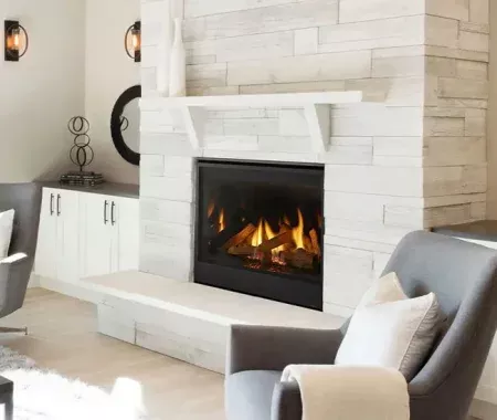 Quartz 42-Inch Direct Vent Fireplace by Majestic