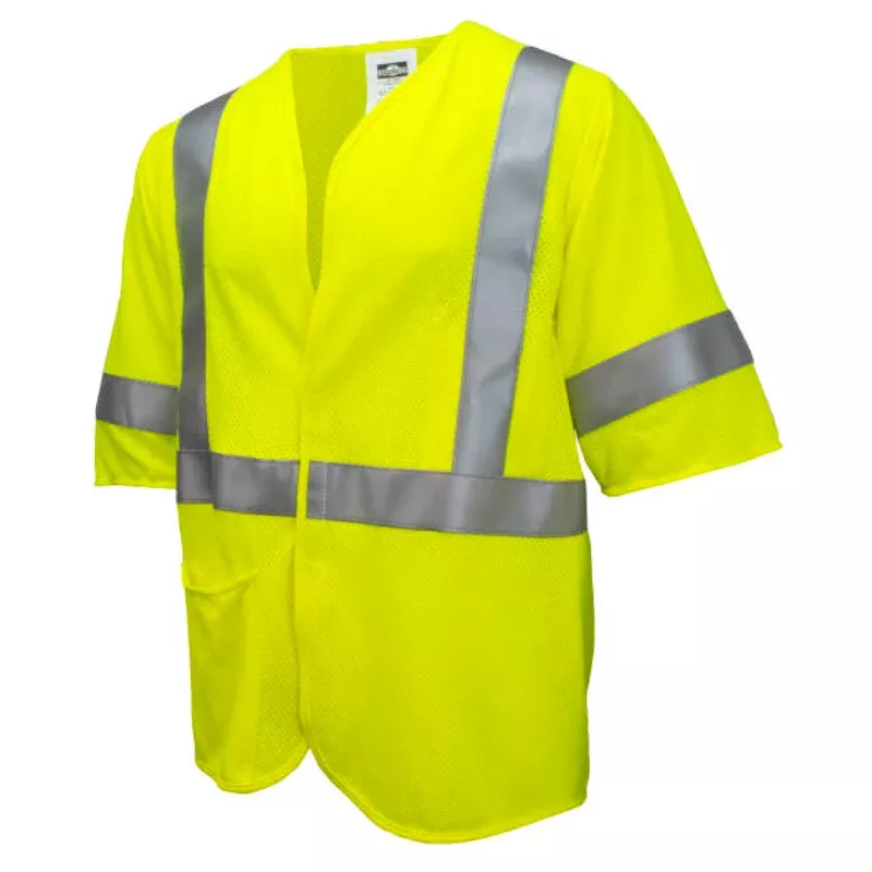 Radians Hi Vis Premium Mesh Modacrylic FR Vest ANSI Class 3 Type R – SV97-M3VGMFR