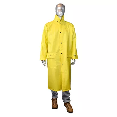 Radians Non-ANSI Hi Vis Green Drirad Raincoat RC15-NS