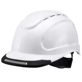 Radians RHH6 Hypeman Cap Style Hard Hat – Ratchet Suspension – White