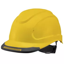 Radians RHH6 Hypeman Cap Style Hard Hat – Ratchet Suspension – Yellow