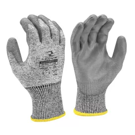 Radians RWG572 Cut Level A4 HPPE/Polyester Coated Work Gloves – Polyurethane Palm Dip