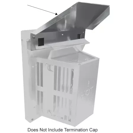Rain / Vinyl Soffit Shield for DVP & SLP Series Pipe