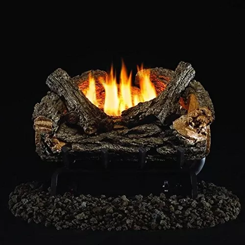 Real Fyre 16" Valley Oak Log Set - VO8E-16+G8E-16/20/24-12P