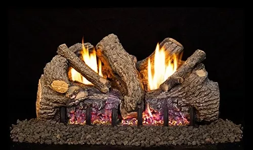 Real Fyre 18" Foothill Oak Log Set - FTO-18+G19A-18/20-15P